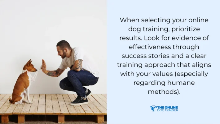 best online dog training programs